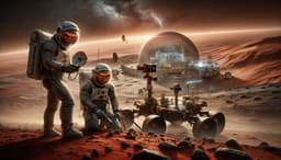Стало известно, когда Россия начнёт пилотируемые полёты на Марс 