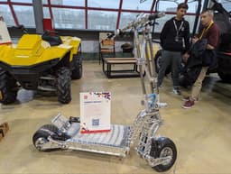 До «сотни» за шесть секунд: скоростной электросамокат «Восток 1» представили в Москве