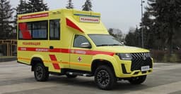 «Промтех» продемонстрировал инновационные медицинские автомобили, включая бронированный микроавтобус на шасси «Капитан»