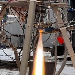 Перспективный ракетный двигатель испытали в России: уникальные кадры новинки