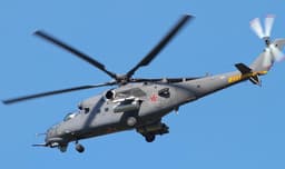 Защитить «крокодила»: вертолет Ми-35 укроется от ЗРК IRIS-T SLM системой обороны Л-370 «Витебск»