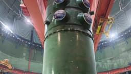 Сотрудничество России и Китая: корпус реактора энергоблока № 4 АЭС «Сюйдапу» установили в проектное положение