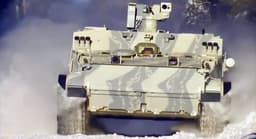 Мощный арктический бронетранспортёр БТ-3Ф с ПТУР «Корнет»: в снегах не затеряется