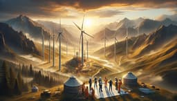 Росатом вместе с Киргизией:  путь к зелёной энергетике с новым проектом ветряной электростанции