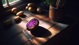 Фиолетовый картофель в подарок: белорусские ученые поздравили Татьяну Ким с днем рождения