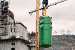На АЭС «Аккую» установили реактор на третьем энергоблоке