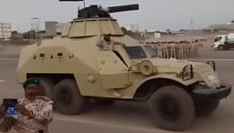 Перешла с моря на сушу: легендарный советский БТР-152 вооружили шестиствольной 30-мм пушкой АК-630