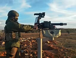 Появились уникальные кадры испытаний пулеметной установки на базе авиационного ГШГ-7,62