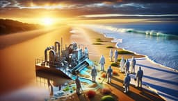 Краснодарские химики разработали технологию очистки песка от мазута