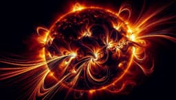 Редкий выброс черной плазмы произошел на Солнце