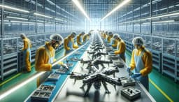 Large-scale production of key components for UAVs launched in Russia