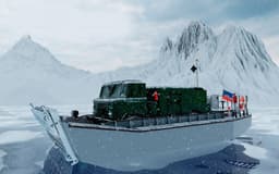 KMZ начал строительство плашкоута для завода в Ленинградской области