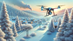 Дрон «Паук» вышел на «охоту»: чудо-разработка отечественных учёных оставит электриков без работы