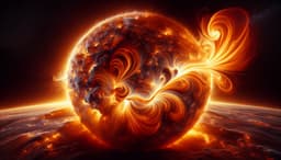 Солнце вспыхнуло опять: ученые зафиксировали мощную вспышку