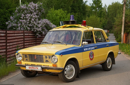 Легендарная милицейская «Копейка» ВАЗ-2101 выставлена на продажу в Санкт-Петербурге