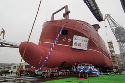 Russia's Largest Trawler "Viktor Gavrilov" Launched in Kaliningrad