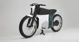 Из карбона, дюраля и алюминия: легкий электрический мотоцикл «Лось» представили в России