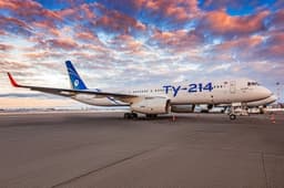 Модернизированный лайнер Ту-214ЛЛ отправился в тестовый полёт