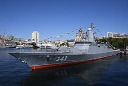 Russian Corvettes Rescued "Drowning People" Near Bali