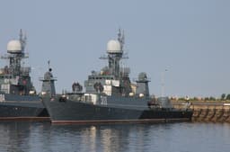 Корабль «Кабардино-Балкария» с бомбомётом РБУ-6000 и торпедами уничтожил цели на Балтике