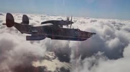 Военный самолёт с морским якорем: полёт уникального гидроплана Бе-12 засняли на видео