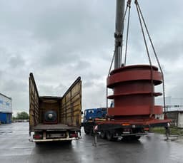 Пресс для отжима коры производства финской Saalasti отремонтировали для целлюлозного комбината в Кондопоге