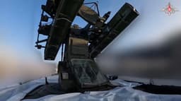 Зенитная ракета 9М333 стрелой пронзила дрон-разведчик «Лелека»: остался лишь сноп искр