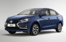 Появилось первое фото новой Lada Iskra в синем цвете