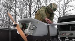 Появились кадры развертывания тяжелого беспилотника «Мерлин-ВР» перед запуском