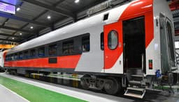 Russian Railways Starts Testing First Compartment Car of Increased Size