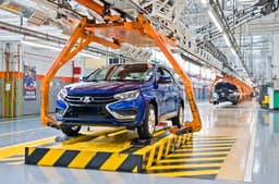 Lada Vesta и Largus начали красить в новый «капитанский» цвет