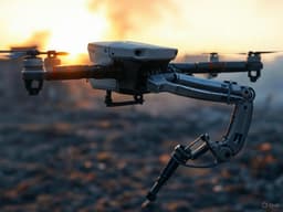 Инновационный дрон с бионической рукой разработали для российских военных