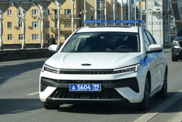 Московская полиция обновила автопарк: премиум-версии «Москвичей 6» отправили правоохранителям