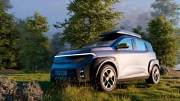 Электромобиль «Атом» превращается в кемпер: модификация для коротких путешествий со встроенной кроватью