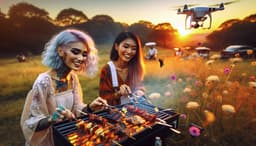 Дроны МЧС не будут следить за дачниками, жарящими шашлыки