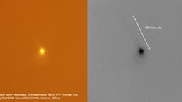 Натриевый хвост Меркурия впервые в России смогли заснять астрономы НГУ