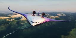 Новые российские самолеты со схемой летающего крыла станут экономичнее на 20% традиционных лайнеров