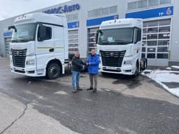 Магистральный седельный тягач КАМАЗ-54901 на СПГ передали на тестовую эксплуатацию