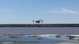 Новосибирские учёные испытали автономный дрон с ИИ для доставки грузов в труднодоступные районы