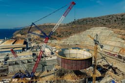 Главные циркуляционные насосы установили на энергоблоке №2 АЭС «Аккую»