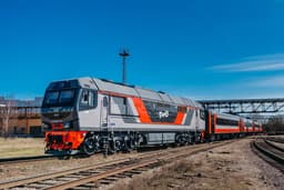 First DP2D diesel train "departed" for testing