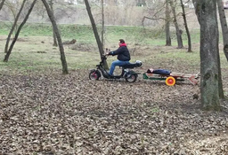 Бесшумный электрический мотоэвакуатор для раненых разработали в России