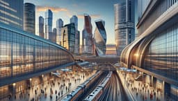 В Москва-Сити появится новый вокзал: строительство идет полным ходом