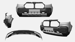 В стиле BMW: АвтоВАЗ запатентовал бампер и решётку для новой Lada Niva Travel