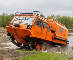 «Курганмашзавод» выпустит 40 гусеничных плавающих вездеходов ТМ-140 в 2026 году