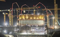 «Росатом» завершил ключевой этап строительства АЭС «Эль-Дабаа» в Египте: возведен второй ярус защитной оболочки реактора