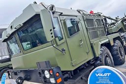 Transports tanks weighing up to 52 tons: the "Persheron" tank transporter was presented at the MILEX-2025 exhibition