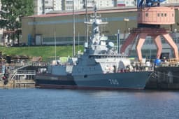 Появились кадры достройки ракетной «Молнии» с «Уранами»: иностранцы от нее отказались