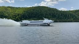 С улучшенной мореходностью на 20-30%: новое судно на подводных крыльях «Метеор-2020» прошло испытания