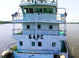 Вошедший в состав флота «Оборонлогистики» буксир «Барс» вышел в первый рейс